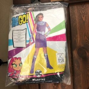 Girls Starfire Teen Titans GO! Halloween Costume